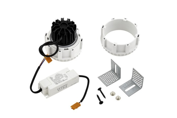 Встраиваемый светильник уличный LK-TRE DL-TRE-1201-WH-NW