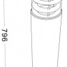 Наземный светильник Bronx O576FL-01GR1