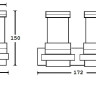 Настенный светильник уличный TUBE LED W78025 S