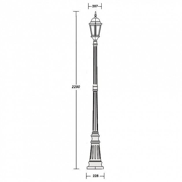 Наземный фонарь  91409L Gb