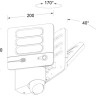 Прожектор уличный SECURY'LIGHT ST6255-CAM SS