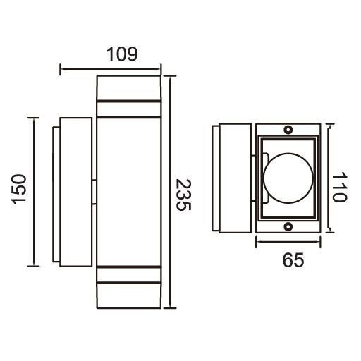Архитектурная подсветка  78063 Gr