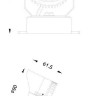Прожектор уличный Power Spot 730282