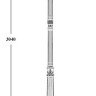 Наземный фонарь ROMA L 95210L/18/E7 Gb