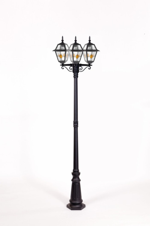Наземный фонарь FARO lead GLASS 91109B lgY Bl