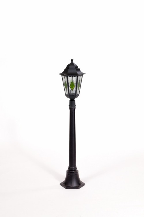 Наземный фонарь PETERSBURG lead GLASS 79807lg Bl