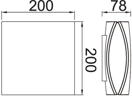 Архитектурная подсветка SIDNEY LED W1869 GB