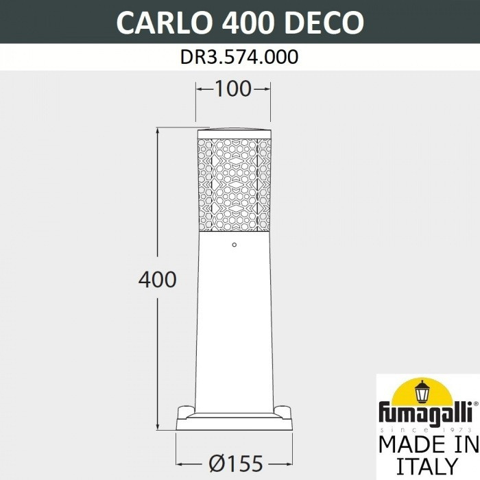 Наземный светильник Carlo Deco DR3.574.000.AXU1L