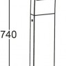 Наземный фонарь BRISBANE LED W2889-740 Gr