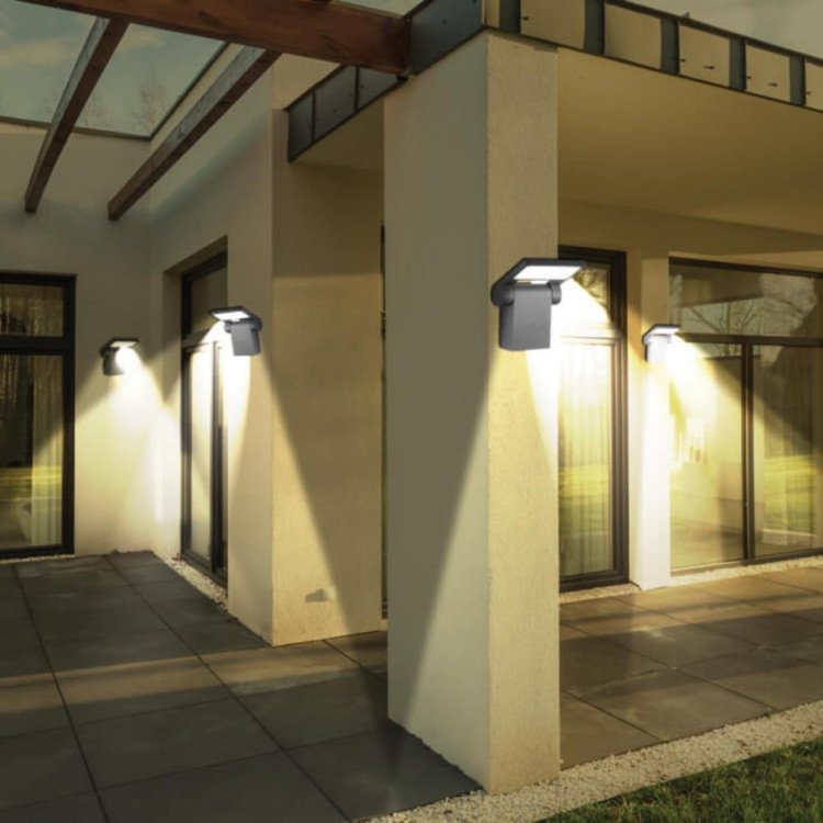 357521 STREET NT18 150 темно-серый Ландшафтный светильник IP54 LED 3000K 10W 100-240V ROCA