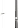 Наземный фонарь KRAKOV 2 87308A Gb