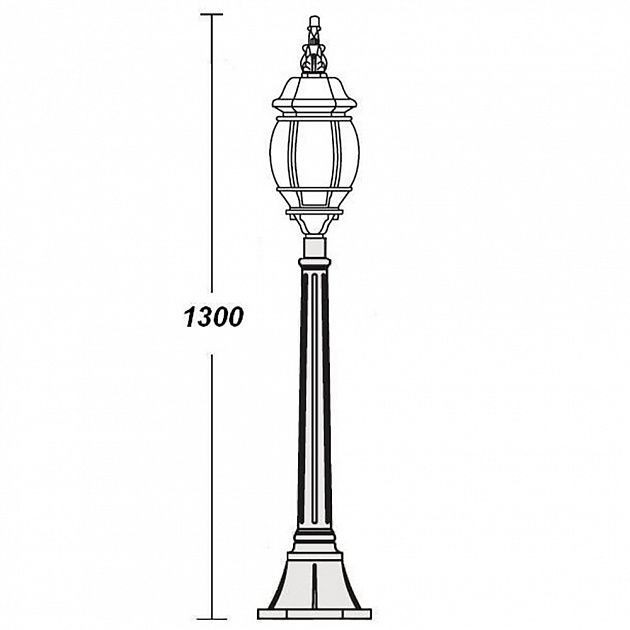 Наземный фонарь  83407L W