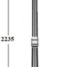 Наземный фонарь FARO-FROST L 91109fL Bl