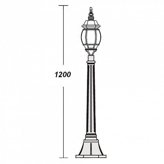 Наземный фонарь  83407S W