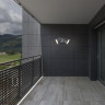 357829 STREET NT18 155 темно-серый Ландшафтный настенный светильник LED 3000К 12W 220-240V KAIMAS