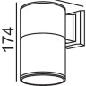 Архитектурная подсветка TUBE 78002 Gb