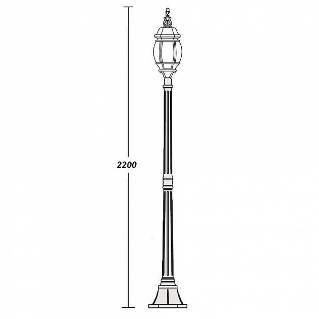 Наземный фонарь  83408L Gb
