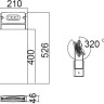 Наземный фонарь LEDSPOT W6146S-1-526 GB