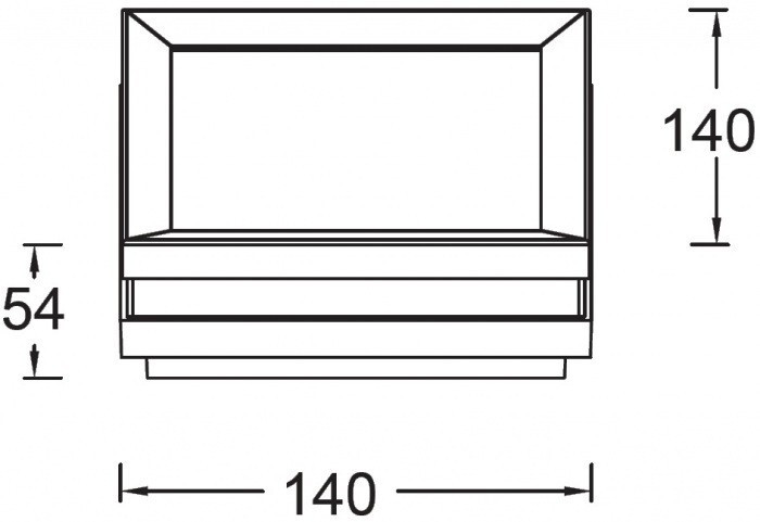 Настенный светильник уличный SIDNEY LED W3342 Gr