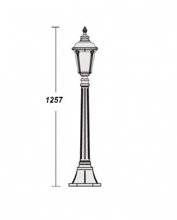 Наземный фонарь  79757S Bl