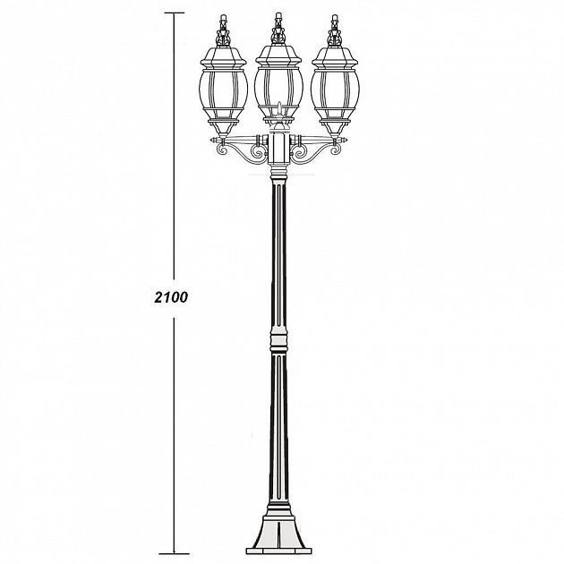 Наземный фонарь  83408LB Bl