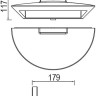 Архитектурная подсветка SIDNEY W1880L Gr