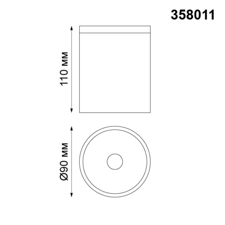 358011 STREET NT19 166 темно-серый Ландшафтный светильник IP65 LED 3000К 6W 220V TUMBLER