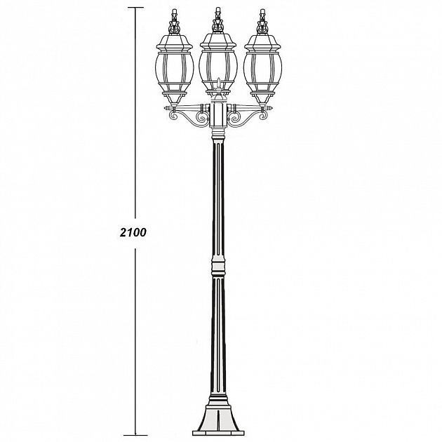 Наземный фонарь  83408LB W