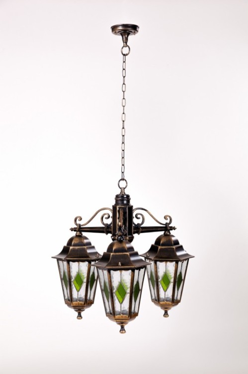 Уличный светильник подвесной PETERSBURG lead GLASS 79870lg/3 Gb