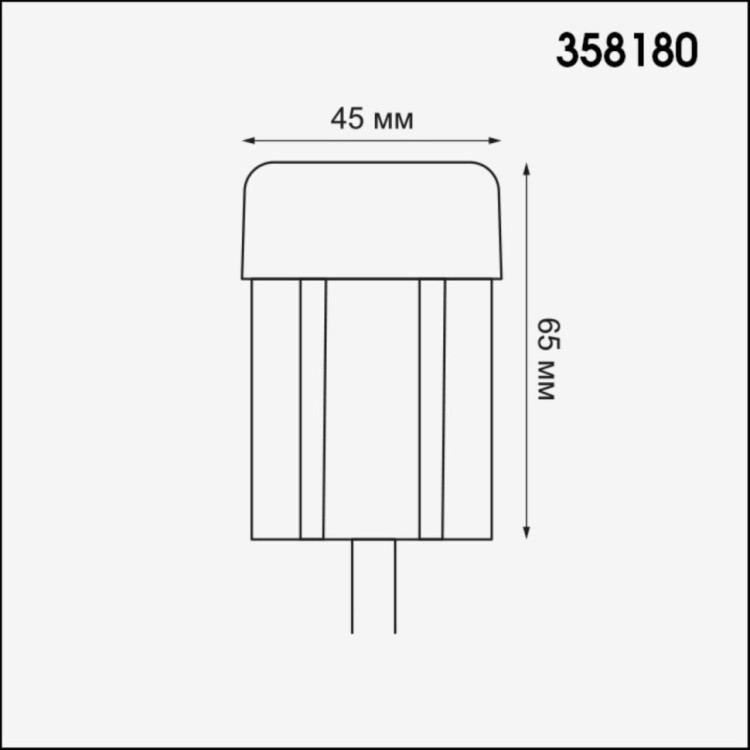 358180 STREET NT19 164 белый Ландшафтный светильник IP65 LED 4000K 3W 100-240V