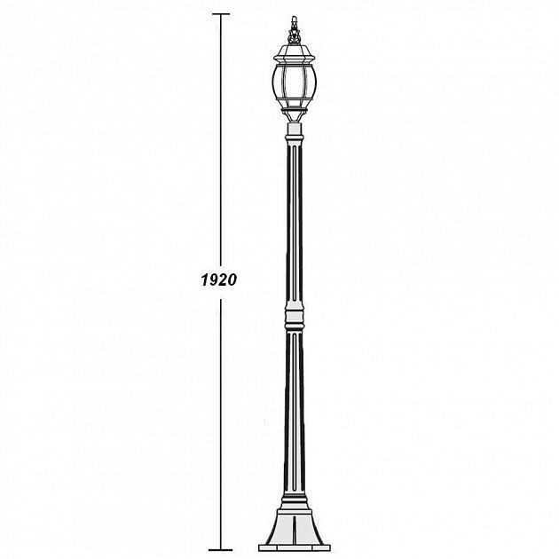Наземный фонарь  83408S Bl