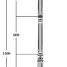 Наземный фонарь ASTORIA 2 91410A/E7 Bl