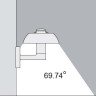 Настенный светильник уличный  W2251S GR