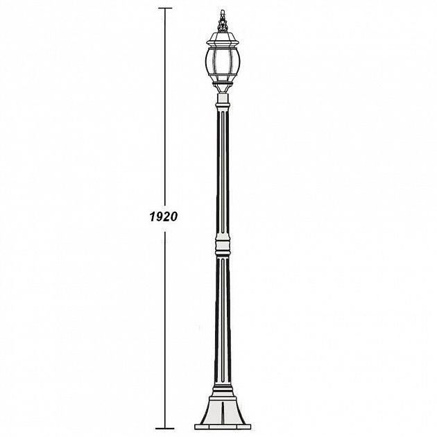 Наземный фонарь  83408S Gb