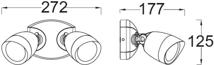 Прожектор уличный TUBE LED W6219A Bl