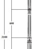 Наземный фонарь ASTORIA 2 91410B/E7 Bl