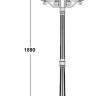 Наземный фонарь GLOBO L 88208LB Bl