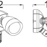 Прожектор уличный TUBE LED W6219A-PiR Bl