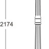 Наземный фонарь FARO-FROST S 91109fS Bl