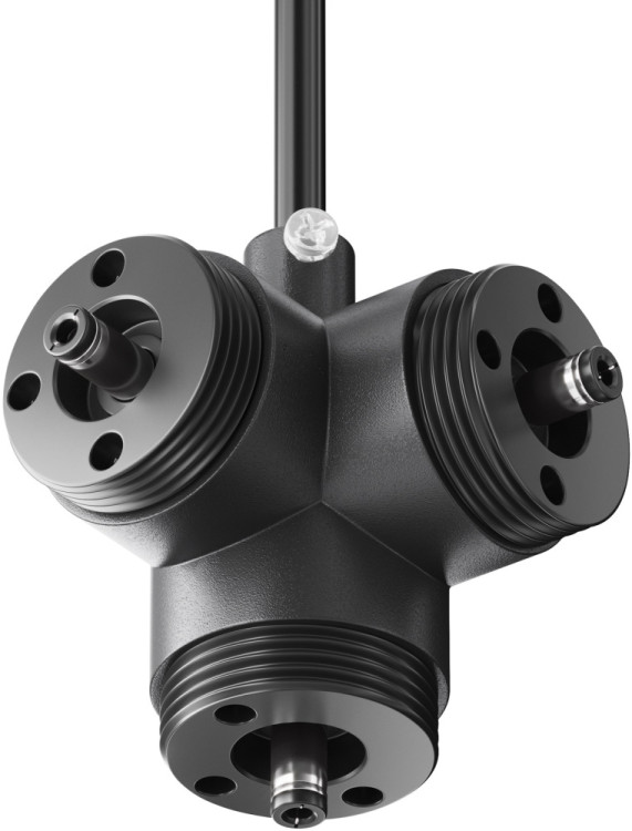 T-образный вертикальный коннектор Accessories for system Shelf CA016TC-P-B