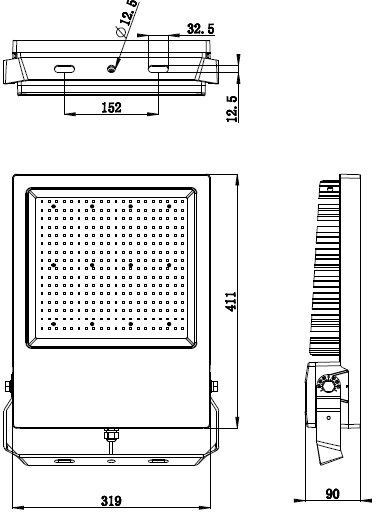 Прожектор уличный Atik 732100