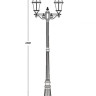 Наземный фонарь  95209LA Bl