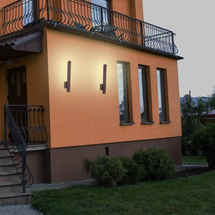358057 STREET NT19 168 коричневый Ландшафтный светильник IP65 LED 3000К 8W 220V CORNU