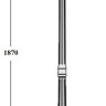 Наземный фонарь TALLIN 1L 64308A Gb