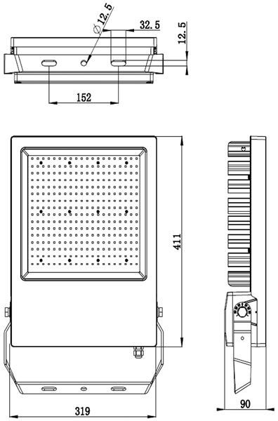 Прожектор уличный Atik 732103