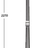 Наземный фонарь PETERSBURG M 79809MA W