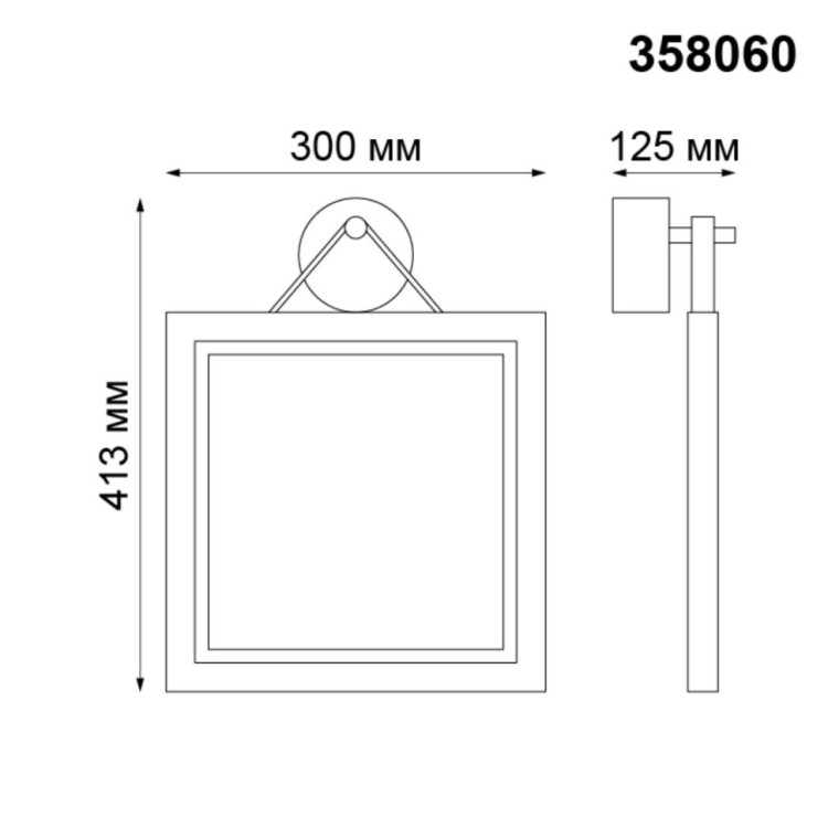 358060 STREET NT19 166 темно-серый Ландшафтный светильник IP65 LED 3000К 13W 100-240V ROCA
