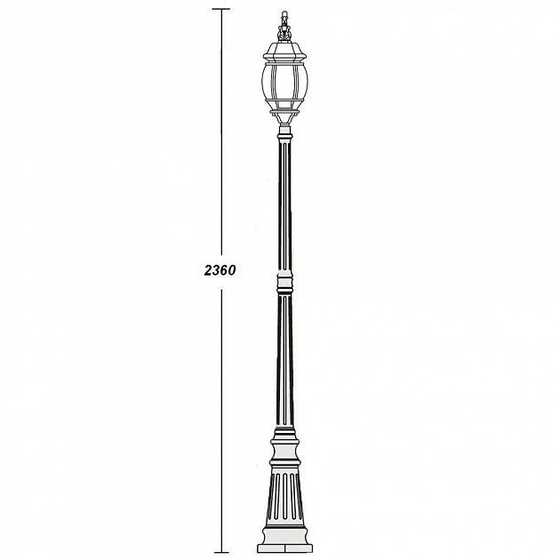 Наземный фонарь  83409L Bl