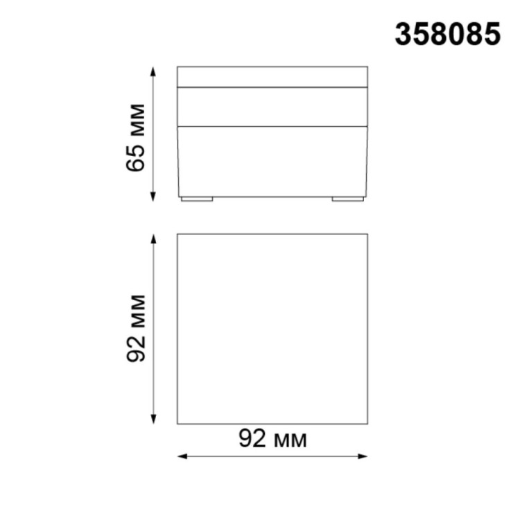 358085 STREET NT19 152 темно-серый Ландшафтный светильник IP54 LED 3000К 12W 220V KAIMAS